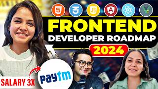 How to Get Hired as Frontend Developer in 2024  Learn Web Development Step by Step Roadmap 2024 [upl. by Sidonie922]