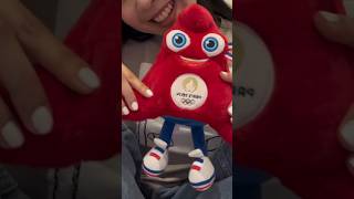 🇫🇷 Unboxing Paris 2024 Olympics Mascot Phryge 🏹⭐️❤️ [upl. by Ammadis]