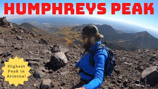 Arizona High Point Humphreys Peak Hike Trail Guide [upl. by Enelyw]