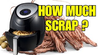 Is Scrapping an Air Fryer for COPPER Worth the TIME [upl. by Doran]