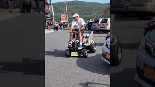 Man Shows Off Unusual Motor at Americade  ViralHog [upl. by Nalyt]