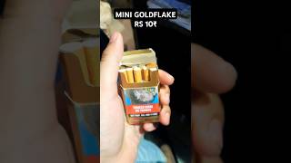 Gold flake mini only 10₹rs 😱shorts viralvideo goldflakeloverstatus [upl. by Ayn]