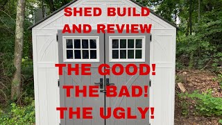 SUNCAST TREMONT 8x10 SHED BUILD AND PRODUCT REVIEW [upl. by Nyltiak]