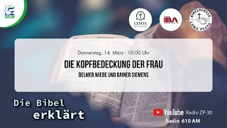 Die Kopfbedeckung der Frau I Die Bibel erklärt [upl. by Walford]