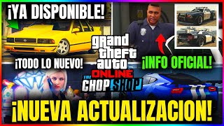 NUEVA ACTUALIZACION en GTA5 Online NUEVO COCHE TEASER NUEVO GOLPE y MÁS ¡TODA LA INFO DESCUENTOS [upl. by Aninat]