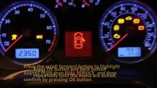 MITSUBISHI ASX 2010 10 How to reset service light indicator [upl. by Ximenez612]