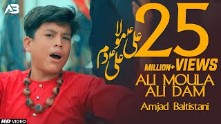 ALI MOLA ALI DAM DAM  Jaanam Fida E Haideri  AMJAD BALTISTANI  Official Video  TNA RECORDS [upl. by Adama]