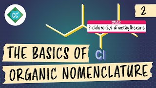 The Basics of Organic Nomenclature Crash Course Organic Chemistry 2 [upl. by Rma972]