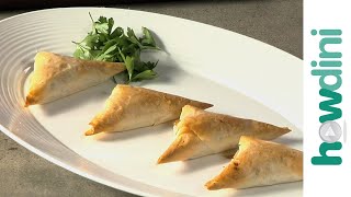 Appetizer recipes How to make cheese and onion pastry appetizers [upl. by Enelrats395]