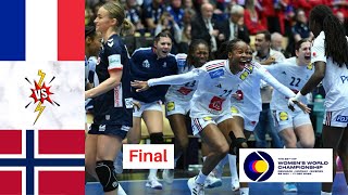 France Vs Norway handball Highlights Final Womens world cup 2023 [upl. by Flemming]