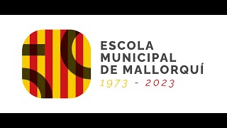 Acte de commemoració del 50è ANIVERSARI de lESCOLA MUNICIPAL DE MALLORQUÍ [upl. by Gladi]