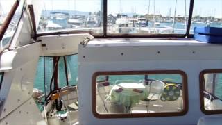 President 37 Sundeck Ford Lehman SP225 Turbo diesel  Boatshed  Boat Ref225257 [upl. by Annavas]