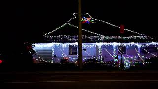 Molong Christmas Lights Display 12 December 2022 [upl. by Oivatco]