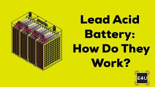 Lead Acid Battery How Do They Work  Working Animation  Electrical4U [upl. by Annabela]