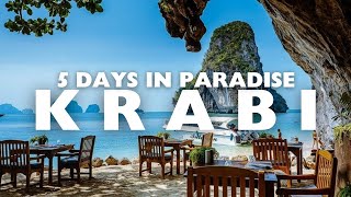 Paradise Found Epic 5Day Krabi Itinerary 2024 [upl. by Nonnair]