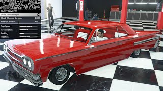 GTA 5  Past DLC Vehicle Customization  Declasse Voodoo Custom Chevy Impala [upl. by Alaek634]