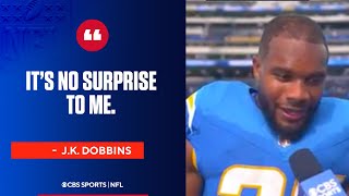 JK Dobbins proud of how he faced adversity since his season ending injury [upl. by Alius]