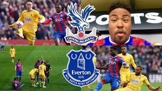 CRYSTAL PALACE 00 EVERTON VLOG 2223 ONE POINT CLOSER TO OUR SAFTEY [upl. by Reizarf469]