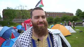 Why proPalestine students are occupying the University of Birmingham for Gaza  I Am Birmingham [upl. by Burnley]