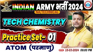 Indian Army 2024  Army NA Tech Chemistry Practice Set 01 Army Tech Che Previous Year Questions [upl. by Firooc597]