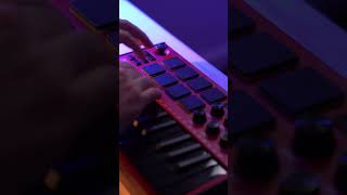 Making a synthy house track on the Akai MPK Mini [upl. by Knepper]