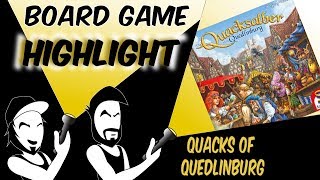 Quacks of Quedlinburg aka Quacky Von Quackenstein Board Game Highlight [upl. by Nowahs]