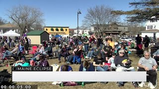 Downtown Millinocket sees burst in eclipse visitors [upl. by Jael]