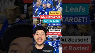 Toronto Maple Leafs TOP UFAs To Target For Next Season toronto torontomapleleafs [upl. by Danni311]