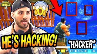 NICKMERCS EXPOSES AN AIMBOT HACKER LIVE ON STREAM CRAZY Fortnite SAVAGE amp FUNNY Moments [upl. by Eniliuqcaj5]