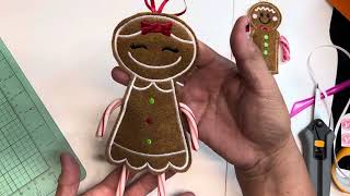 CHRISTMAS CRAFT FAIR PROJECTS 2023  MACHINE EMBROIDERY [upl. by Eislek]