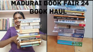 Madurai Book Fair 2024  Book Haul📚  With Money Saving Tips  Tamil amp English Book Recommendations [upl. by Lanza]