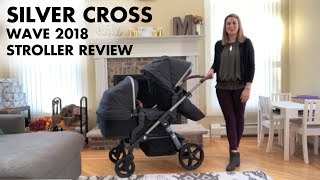 Silver Cross Wave 2018 Stroller  Full Review [upl. by Ecinrahs]