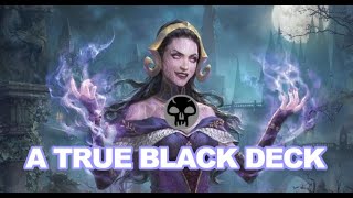 MONO BLACK PERFETCTION  A TRUE DEATH DECK  MTG Arena Historic [upl. by Honniball]