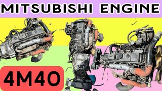 Mitsubishi 4M40 engine transmission [upl. by Anaeel]