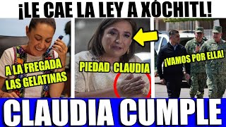 MARAVILLOSOOO LE CAE HARFUCH A XOCHITL ¡CONFIRMAN INVESTIGACION EN SU CONTRA CLAUDIA CUMPLE [upl. by Ailssa766]