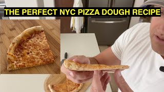 The Perfect NYC Pizza Dough Recipe [upl. by Anilek]