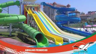 AQUALAND  PRIMORSKO  BULGARIA [upl. by Atteirneh]