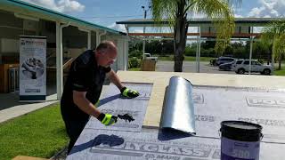 Tips from Polyglass Roofing Experts – Polystick TU PLUS end lap detail [upl. by Nileak488]