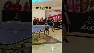 TASYA DEFENCE tasya defence pingpong tabletennis harmonitabletennis1310 [upl. by Neerol]