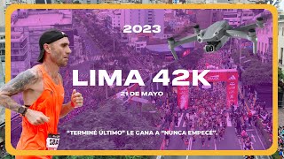 Maratón Lima 42k 🏃‍♀️🏃‍♂️2023 Drone 🔥 Adidas Cereales Ángel  Peru Runners [upl. by Baal]