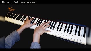 Pokémon HGSS OST  National Park 【Piano Cover】 [upl. by Krishna751]