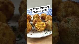 Air Fryer Mac and Cheese Balls [upl. by Nawtna]