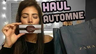 BIG HAUL MODE amp BEAUTE AUTOMNE  Miss Guided Zara Huda Beauty ♡ [upl. by Corina]