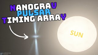 NANOGrav Pulsar Timing Array  Universe Sandbox [upl. by Orgel]