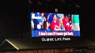 Rangers vs Orioles 072917 7th Inning Stretch [upl. by Raama843]