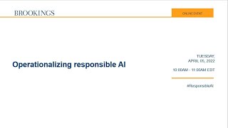 Operationalizing responsible AI [upl. by Janifer]