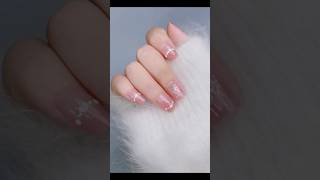 Gel nail stickers💖nails nailart gelnailsathome diynails gelnails nailstutorial naillover [upl. by Llerref537]