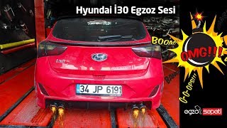 HYUNDAI I30 16 DİZEL KUMANDALI VAREX EGZOZ SESİ [upl. by Nylirak]