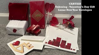 Cartier Unboxing  Valentines Day Gift  Lunar New Year [upl. by Yrneh]