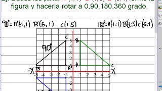 Rotación a 0 90 180 360 grados [upl. by Johnath447]